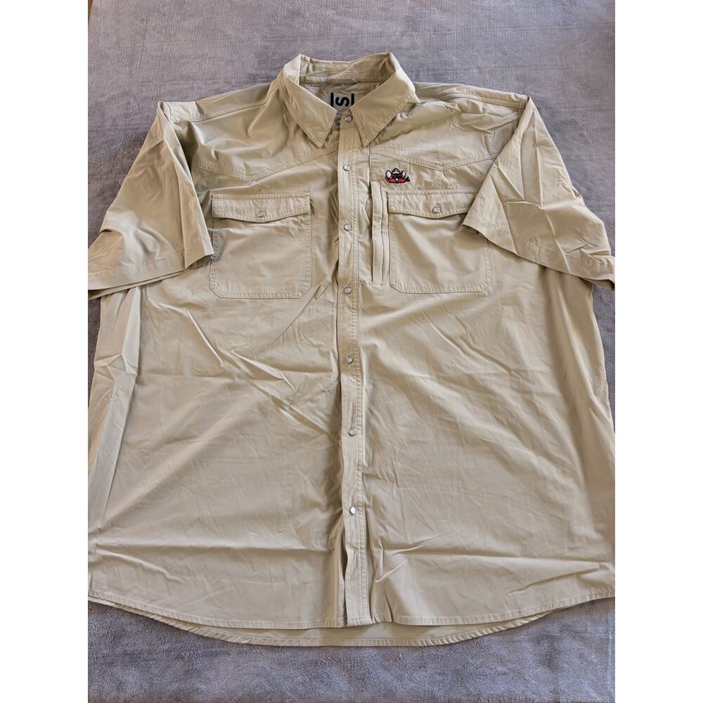 Texas Tech Raiders Pearl Snap Western Shirt Men's Sz XXL